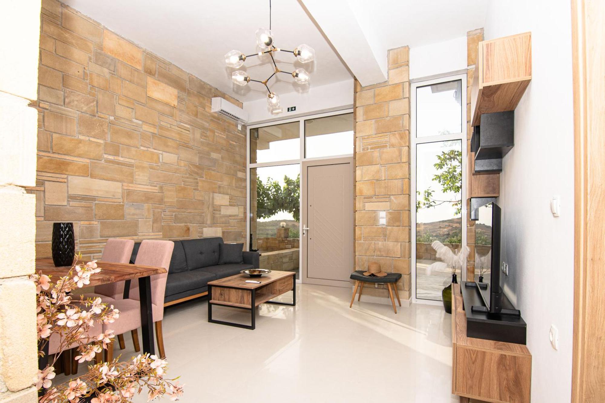 Rikanthos Stone Sea View Apartment Ιι Kíssamos Zewnętrze zdjęcie
