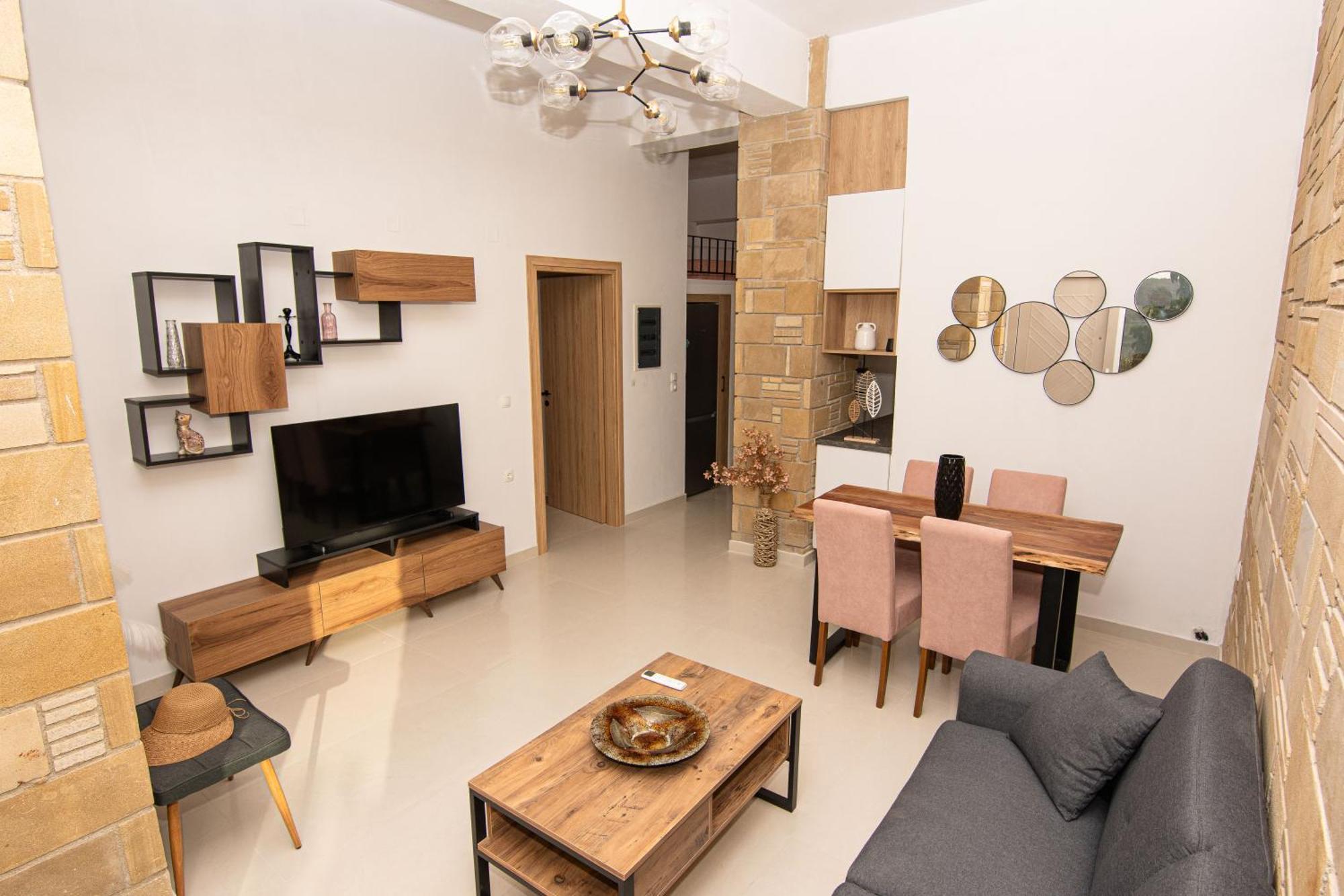 Rikanthos Stone Sea View Apartment Ιι Kíssamos Zewnętrze zdjęcie