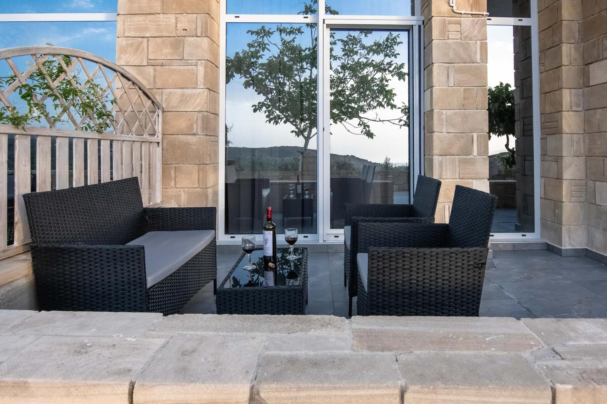 Rikanthos Stone Sea View Apartment Ιι Kíssamos Zewnętrze zdjęcie